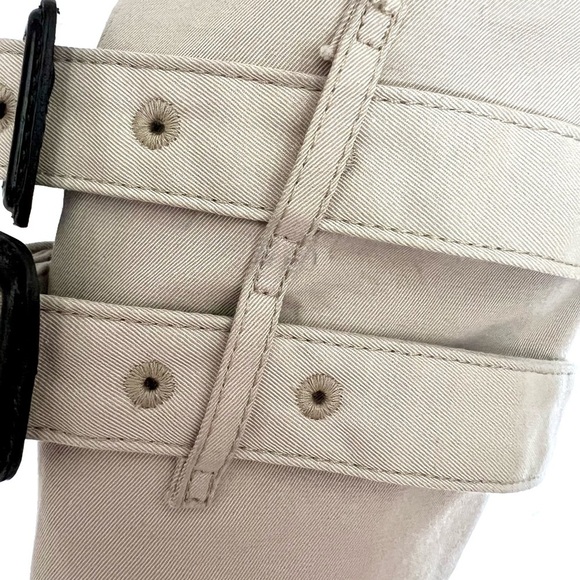 BURBERRY | Double Breasted Trench Coat Beige Cream Heritage UK 6 US 4 - Picture 7 of 16